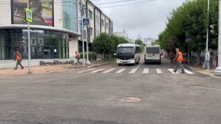 Обновленный перекресток у ТЦ «Форум» открыт раньше срока после ремонта