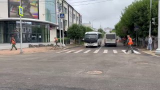 В Улан-Удэ открыт перекресток у ТЦ «Форум» для транспорта