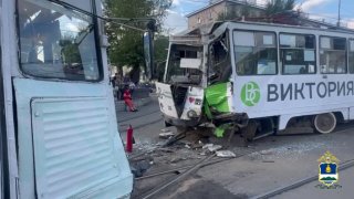 Столкновение трамваев в Улан-Удэ: 11 пострадавших и временные ограничения движения